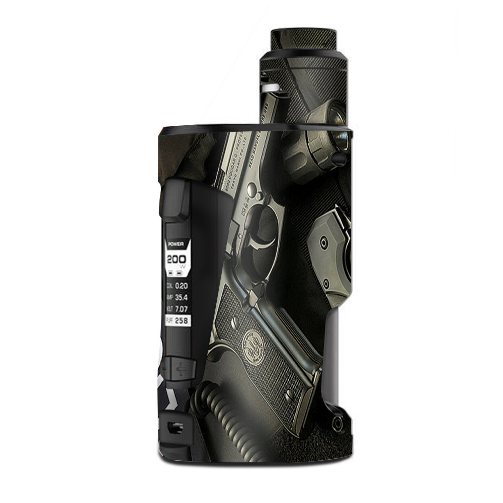  Edc Pistol Flashlight Knife G Box Squonk Geek Vape Skin