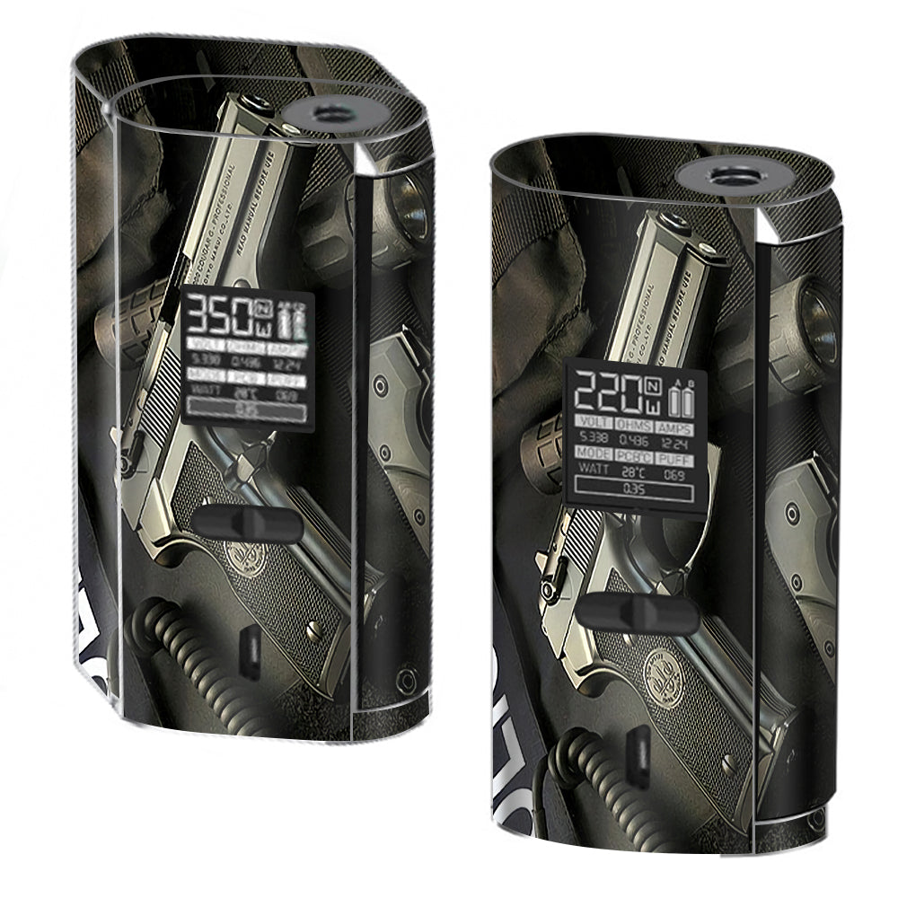  Edc Pistol Flashlight Knife Smok GX2/4 350w Skin