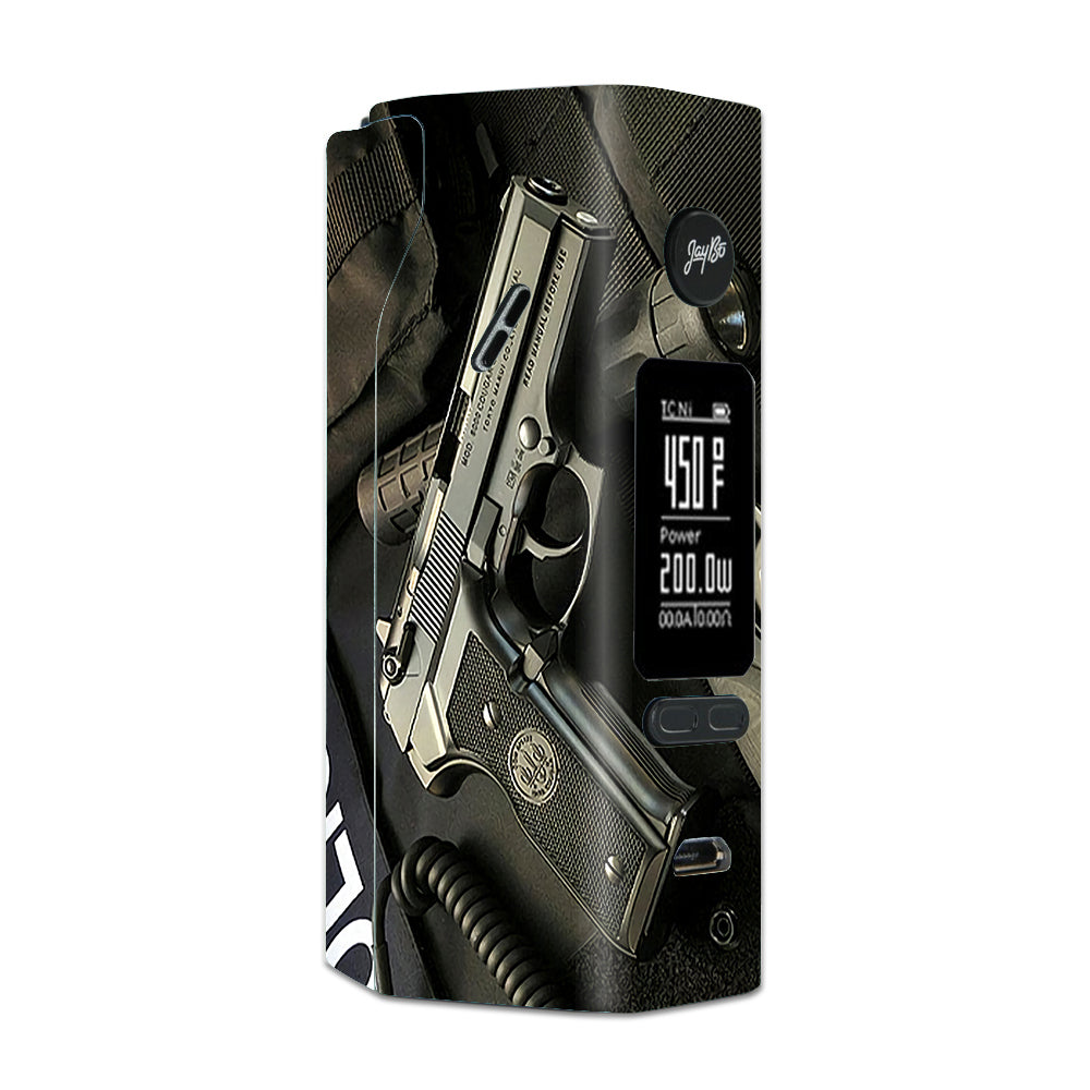  Edc Pistol Flashlight Knife Wismec Reuleaux RX 2/3 combo kit Skin