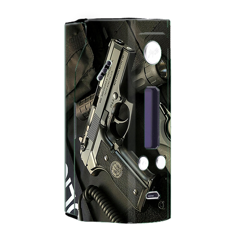  Edc Pistol Flashlight Knife Wismec Reuleaux RX200  Skin