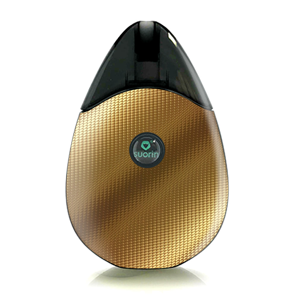 Skin Decal for Suorin Drop Vape / Gold Pattern Shiney itsaskin.com Skin Decal for Suorin Drop Vape / Gold Pattern Shiney itsaskin.com