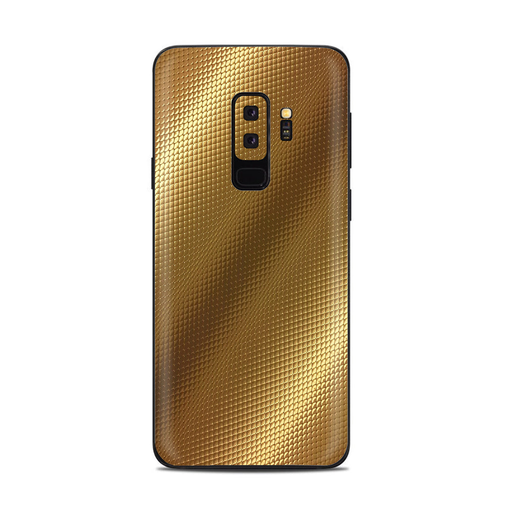  Gold Pattern Shiney Samsung Galaxy S9 Plus Skin