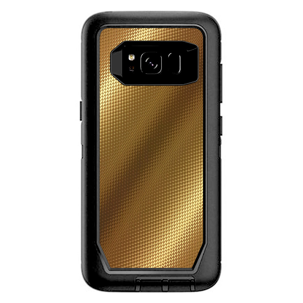 Gold Pattern Shiney Otterbox Defender Samsung Galaxy S8 Skin