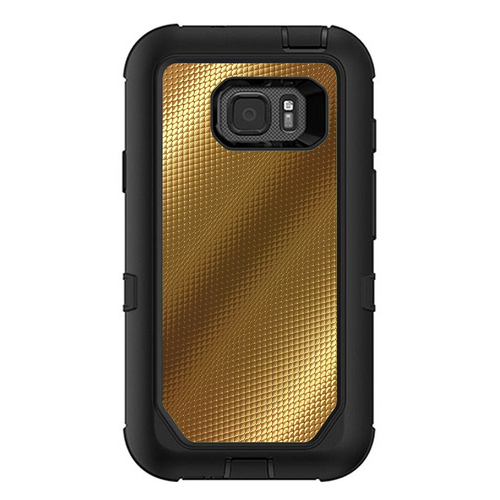  Gold Pattern Shiney Otterbox Defender Samsung Galaxy S7 Active Skin