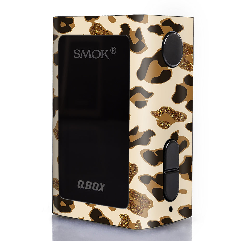 Brown Leopard Skin Pattern Smok Q-Box Skin