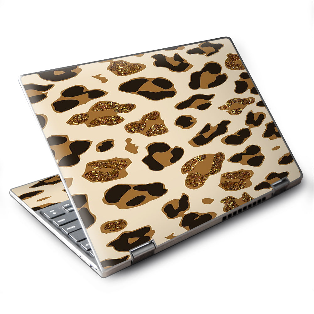  Brown Leopard Skin Pattern Lenovo Yoga 710 11.6" Skin