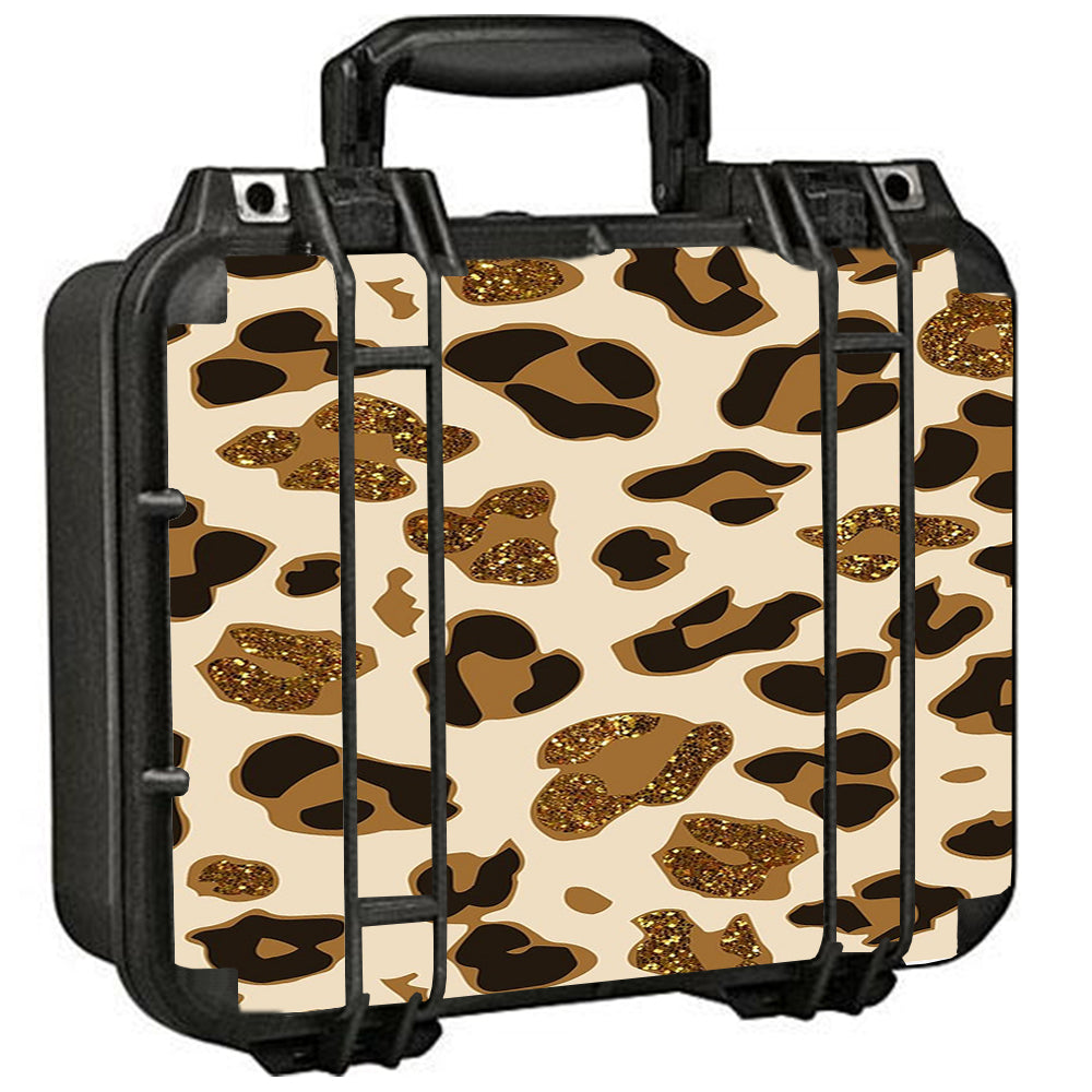 Brown Leopard Skin Pattern Pelican Case 1400 Skin
