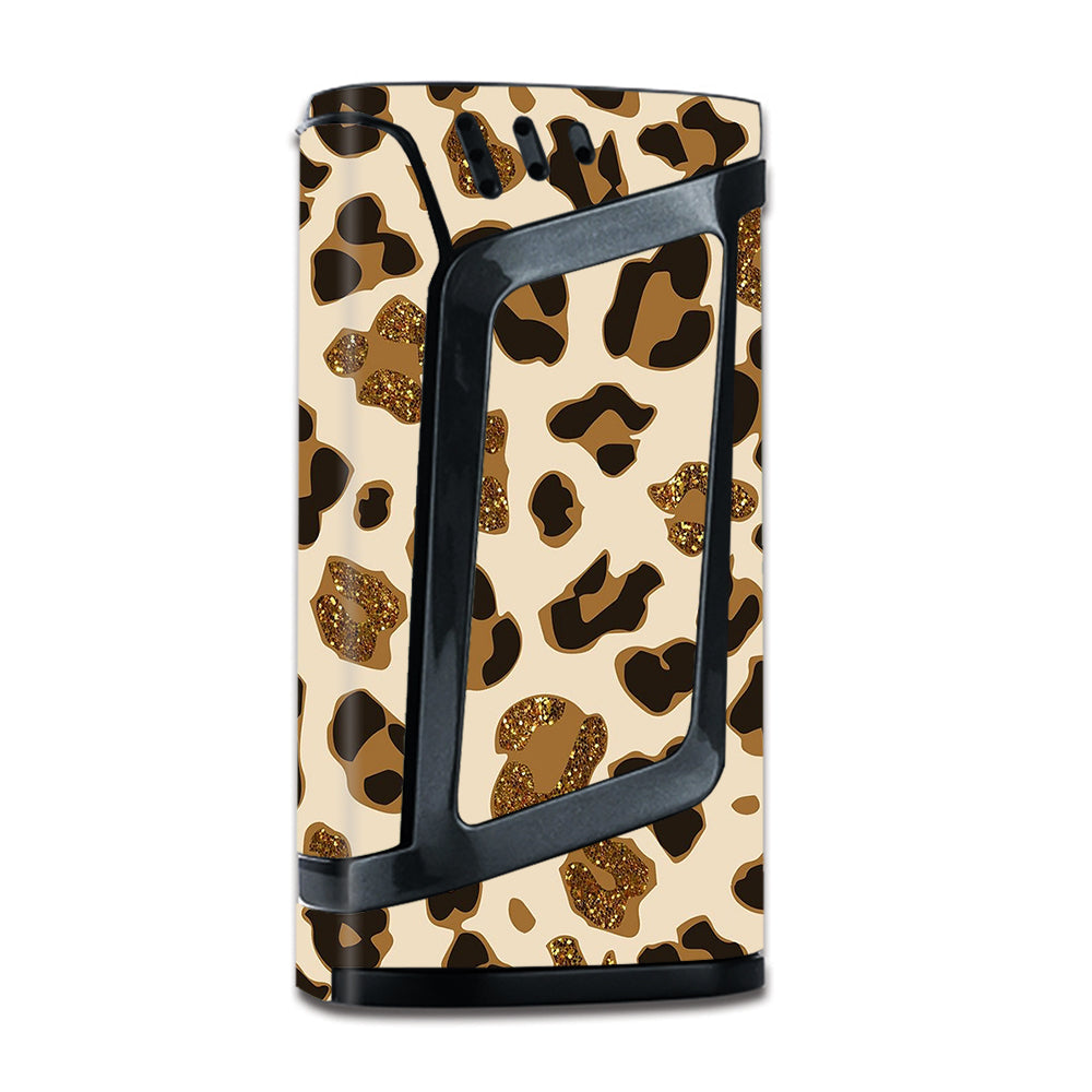  Brown Leopard Skin Pattern Smok Alien 220W Skin