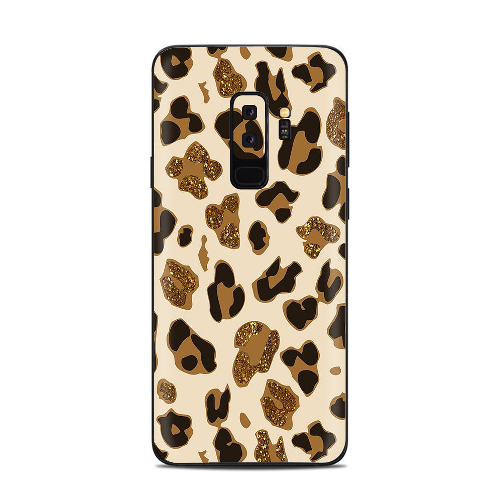  Brown Leopard Skin Pattern Samsung Galaxy S9 Plus Skin