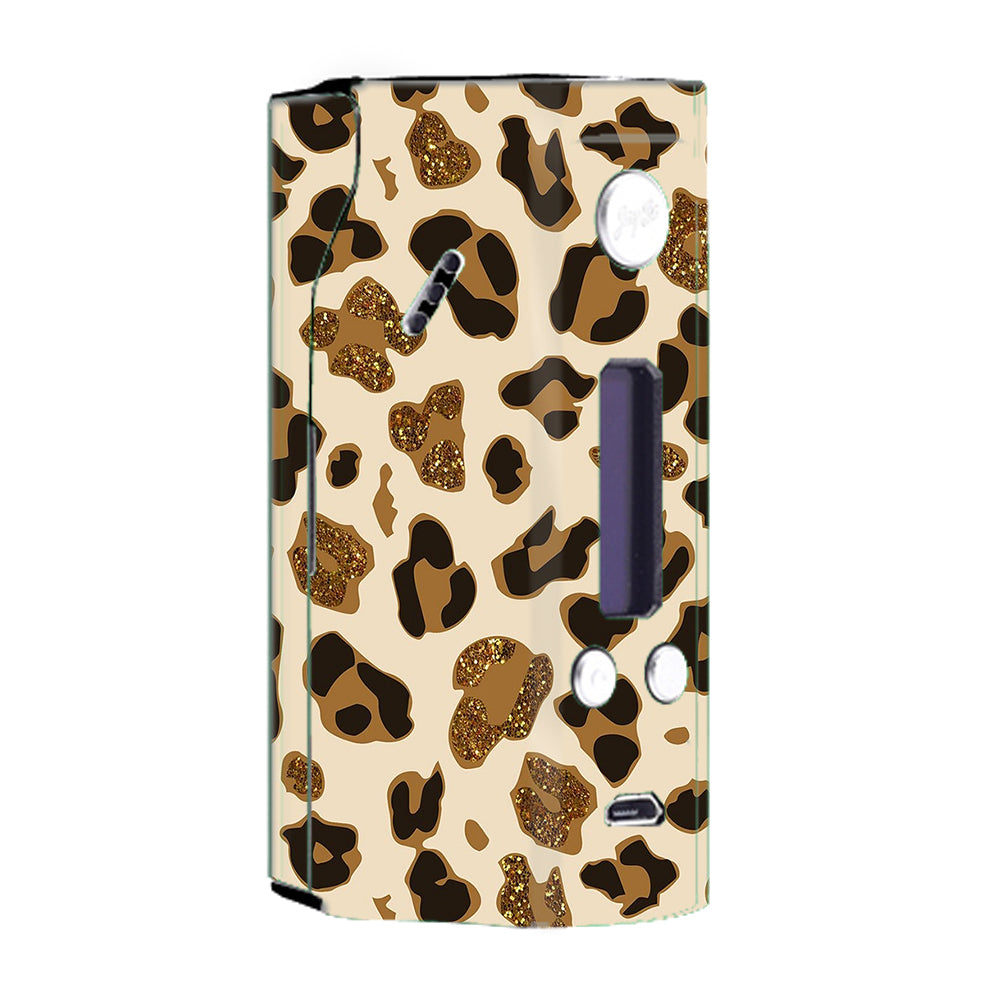  Brown Leopard Skin Pattern Wismec Reuleaux RX200  Skin