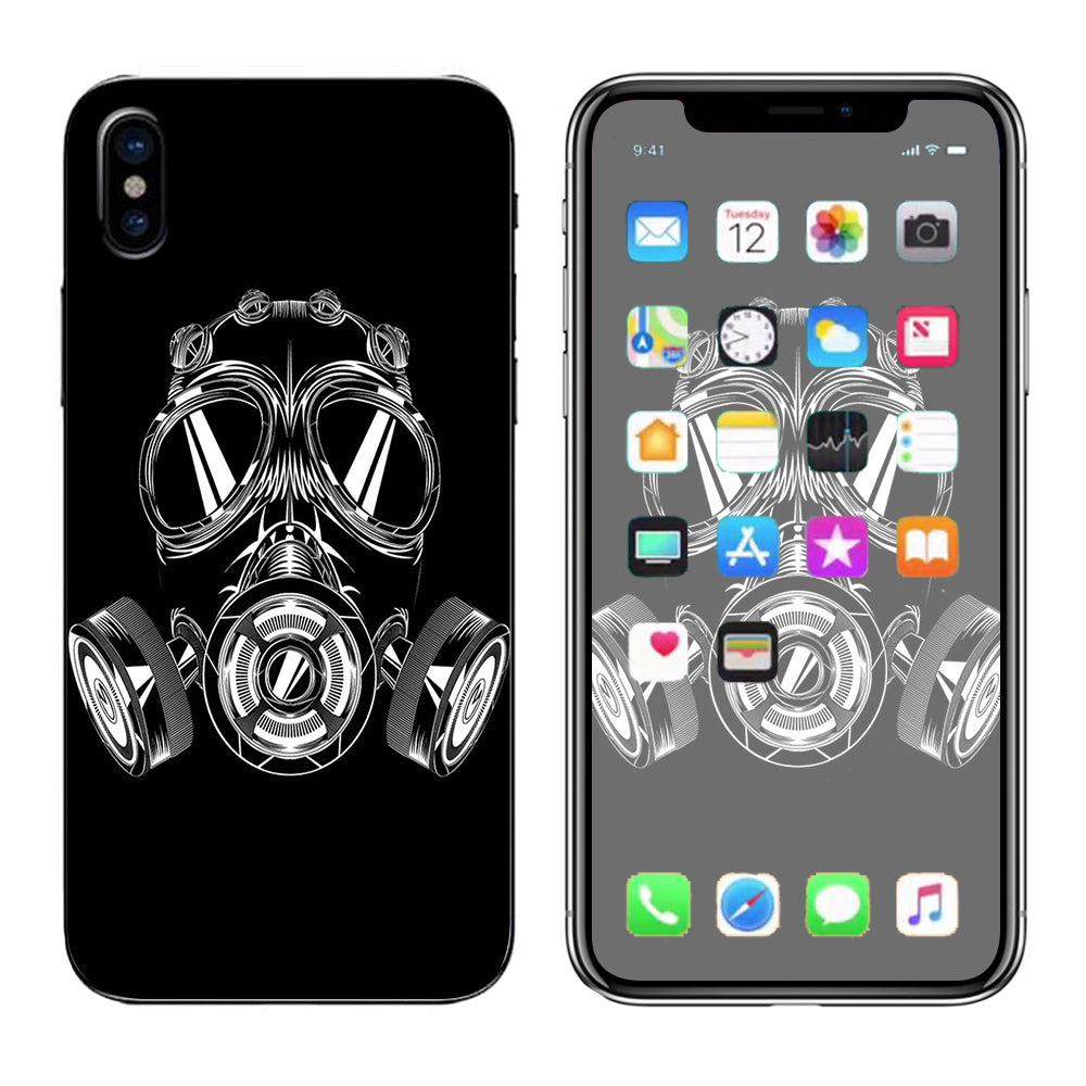  Apocalypse Gas Mask  Apple iPhone X Skin