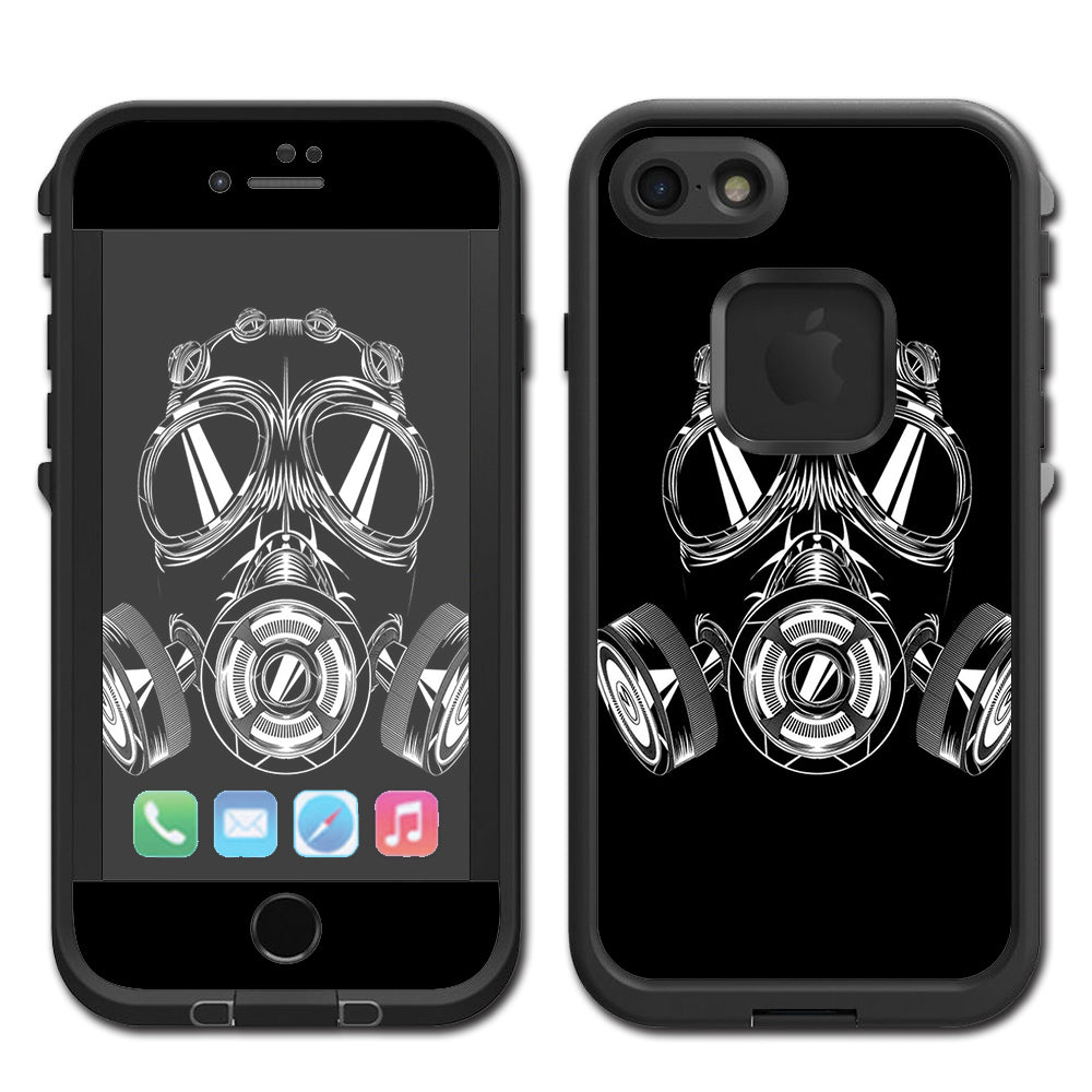 Apocalypse Gas Mask Lifeproof Fre iPhone 7 or iPhone 8 Skin