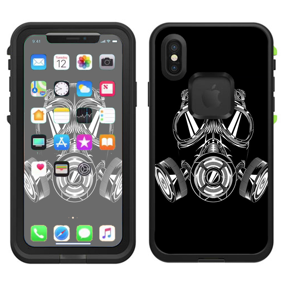  Apocalypse Gas Mask  Lifeproof Fre Case iPhone X Skin