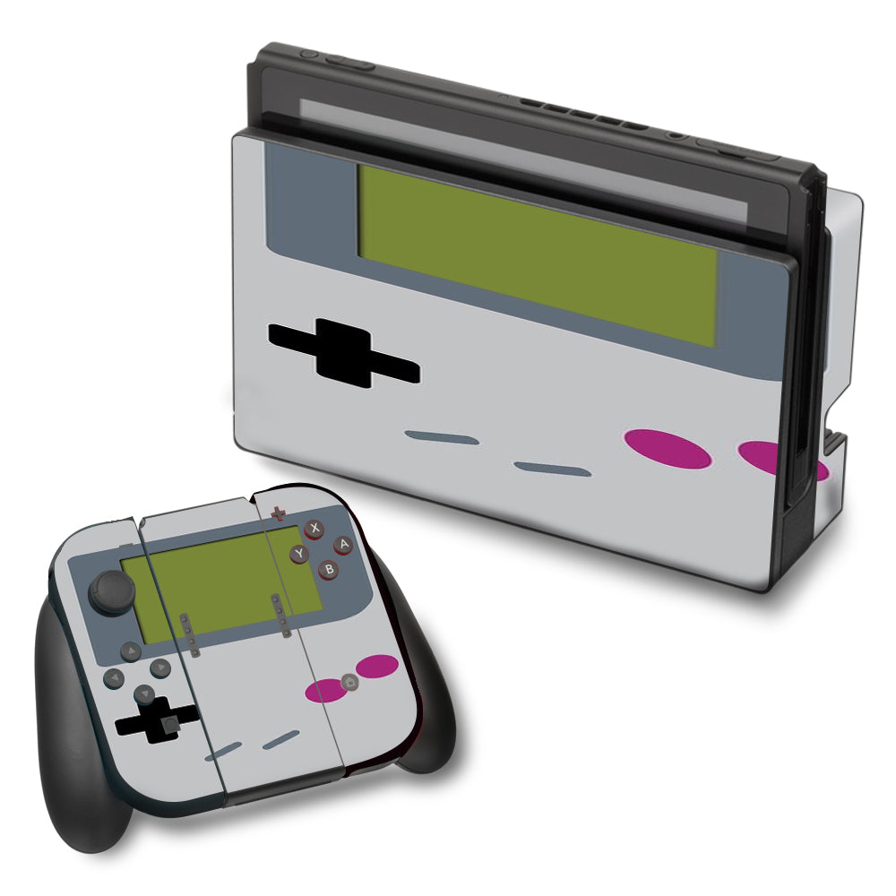  Retro Gamer Handheld Nintendo Switch Skin