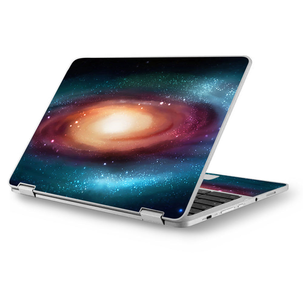  Universe Wormhole Outer Space Galaxy Asus Chromebook Flip 12.5" Skin