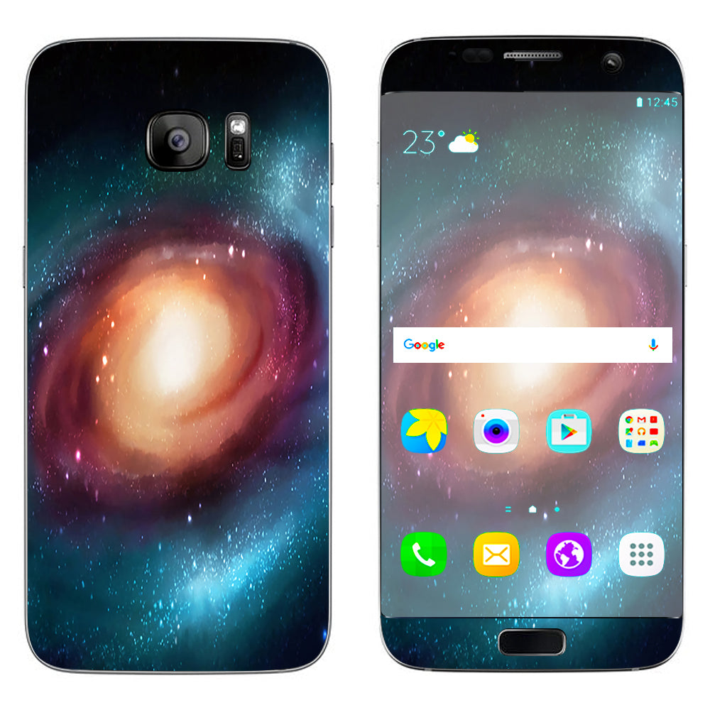  Universe Wormhole Outer Space Galaxy Samsung Galaxy S7 Edge Skin
