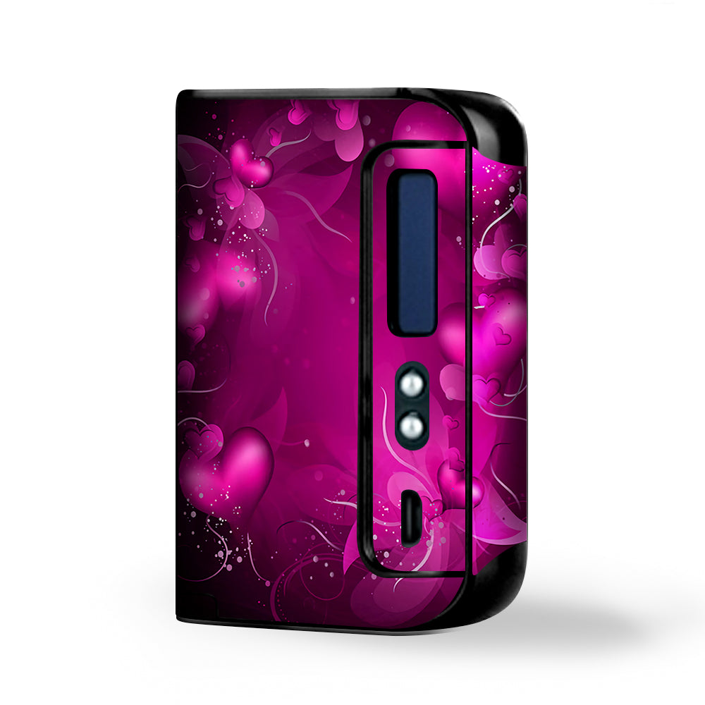  Pink Hearts Flowers Smok Osub King Skin