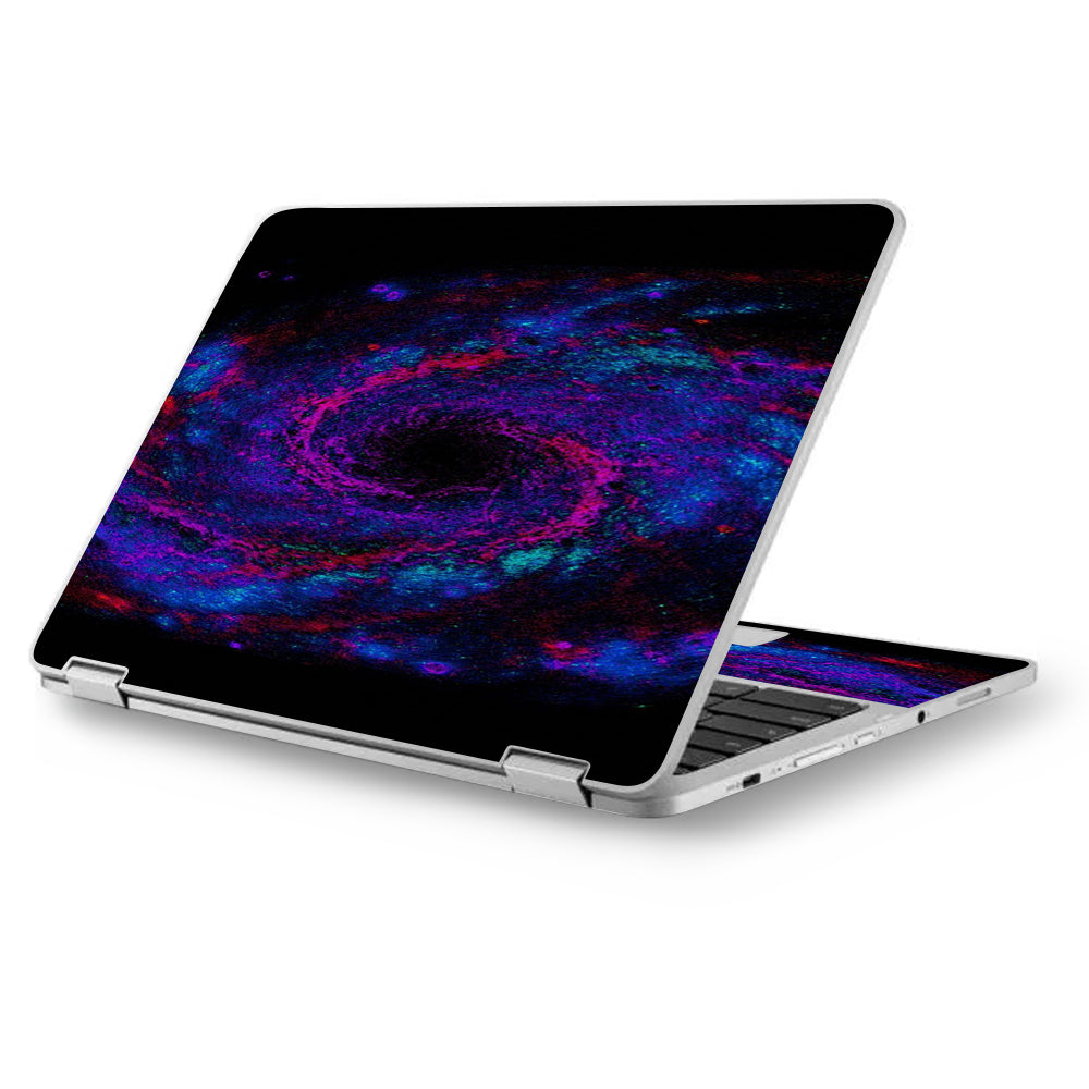  Galaxy Wormhole Space Asus Chromebook Flip 12.5" Skin