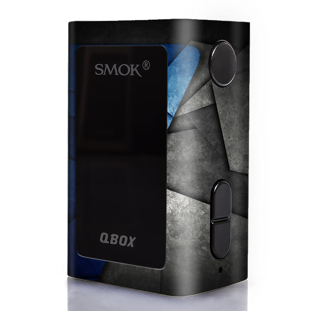  Abstract Panels Metal Smok Q-Box Skin