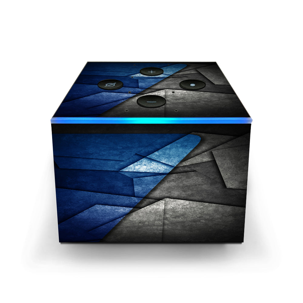  Abstract Panels Metal Amazon Fire TV Cube Skin