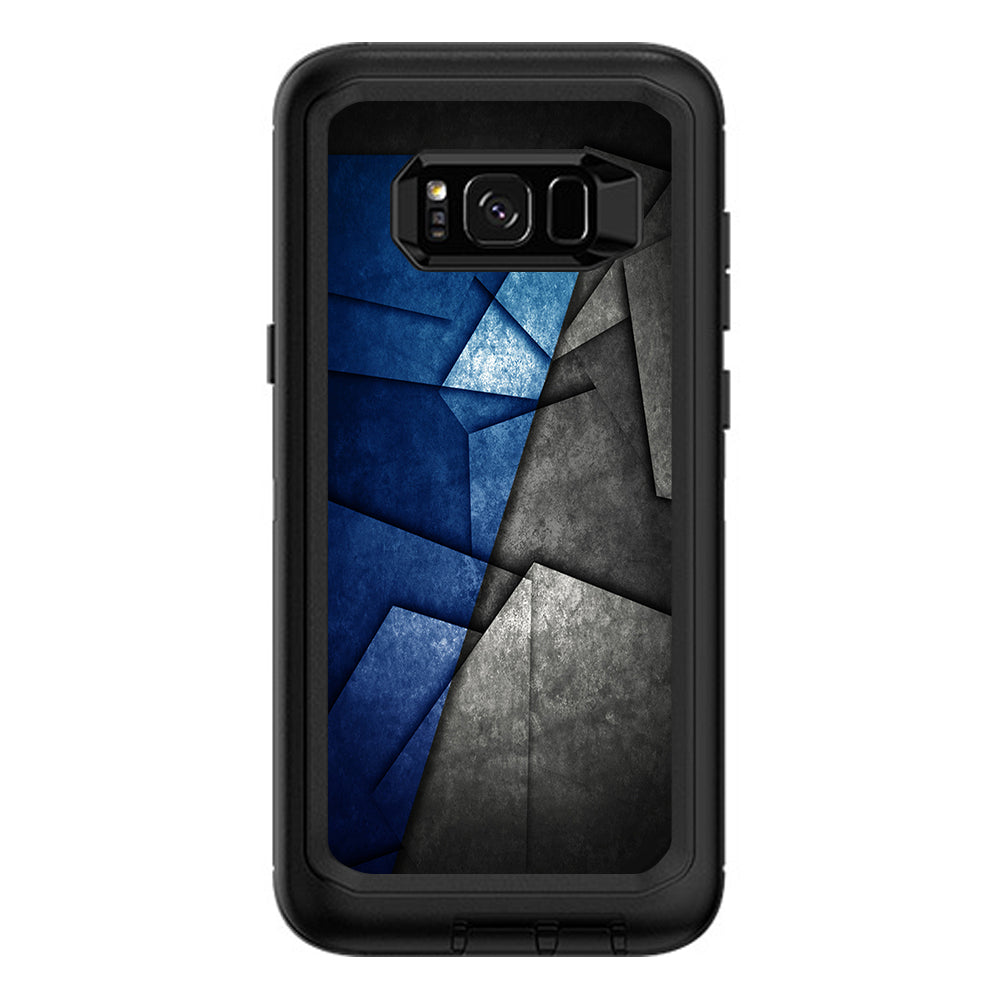  Abstract Panels Metal Otterbox Defender Samsung Galaxy S8 Plus Skin