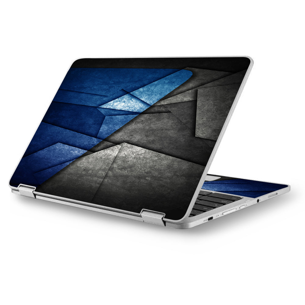  Abstract Panels Metal Asus Chromebook Flip 12.5" Skin