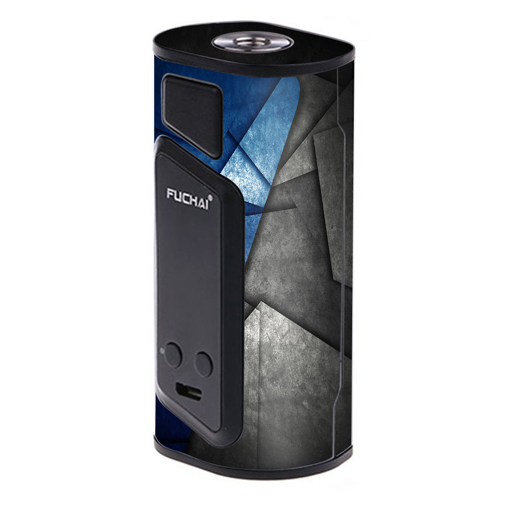 Skin Decal for Sigelei Fuchai Duo-3 175W TC Vape / Abstract Panels Metal itsaskin.com Skin Decal for Sigelei Fuchai Duo-3 175W TC Vape / Abstract Panels Metal itsaskin.com