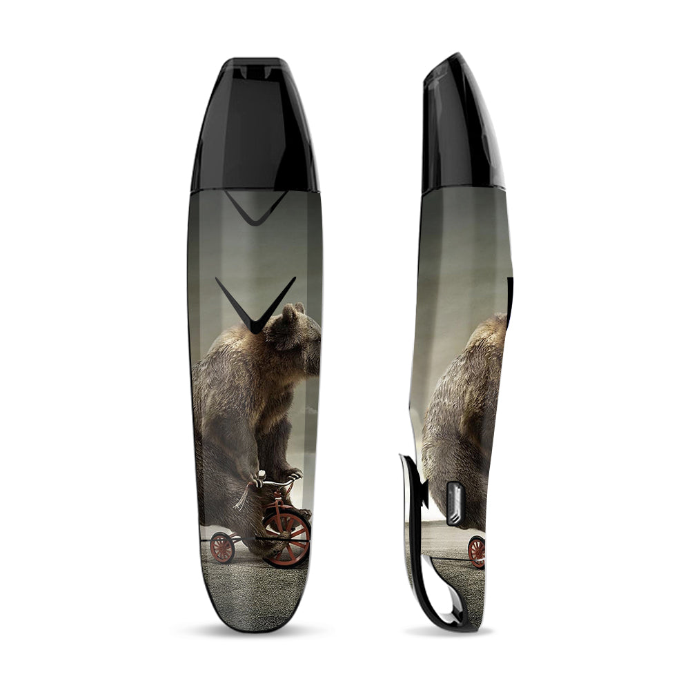 Skin Decal for Suorin Vagon  Vape / Bear riding Tricycle