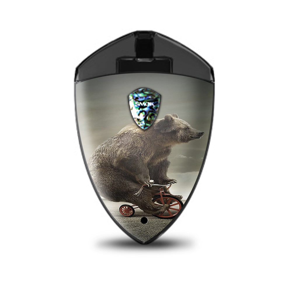  Bear Riding Tricycle Smok Rolo Badge Skin