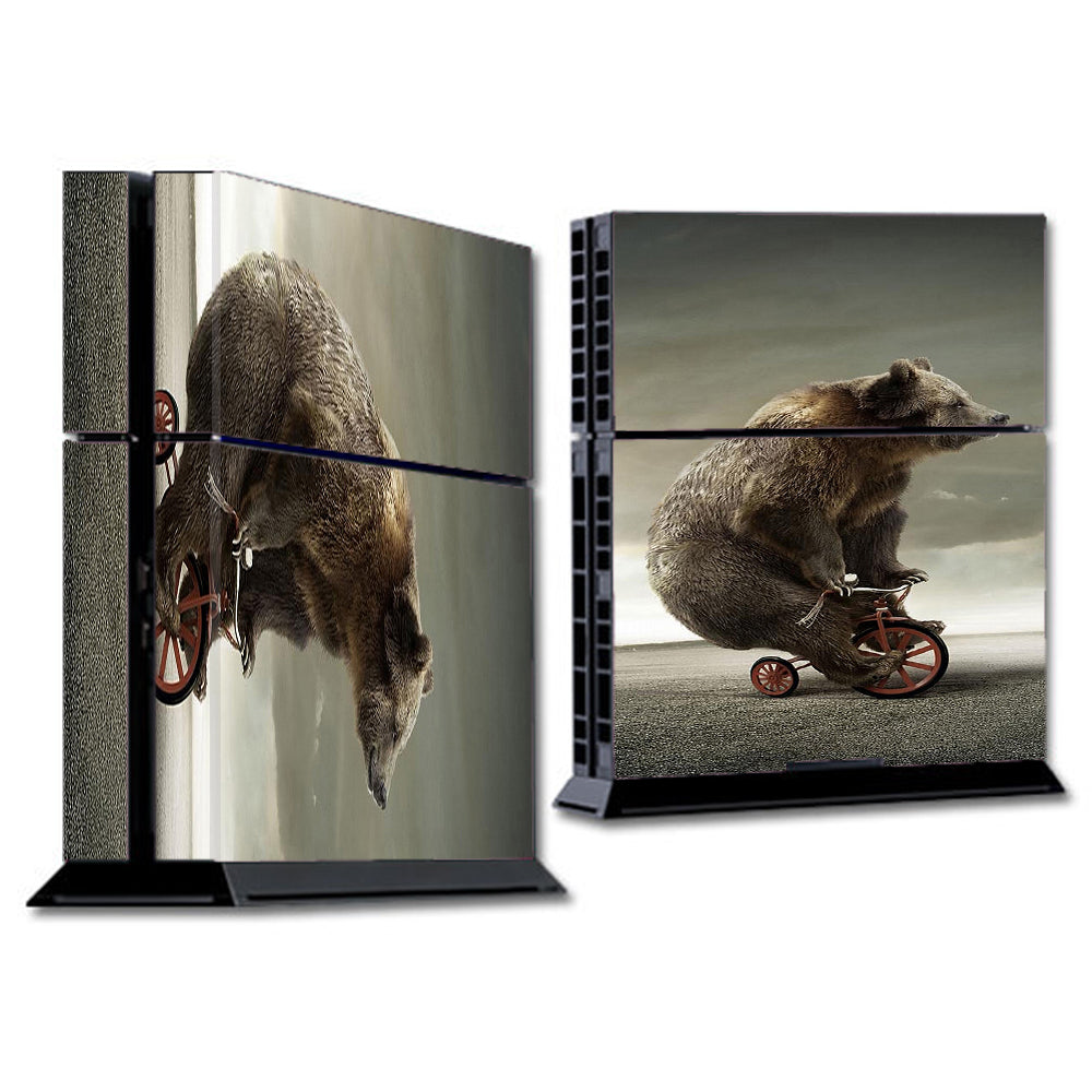  Bear Riding Tricycle Sony Playstation PS4 Skin