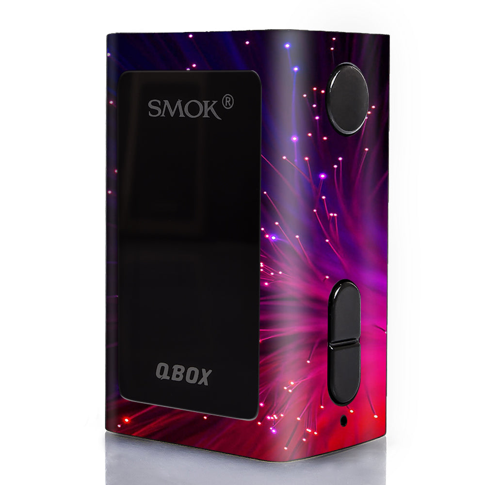  Fiber Optics Red Needles Space Smok Q-Box Skin