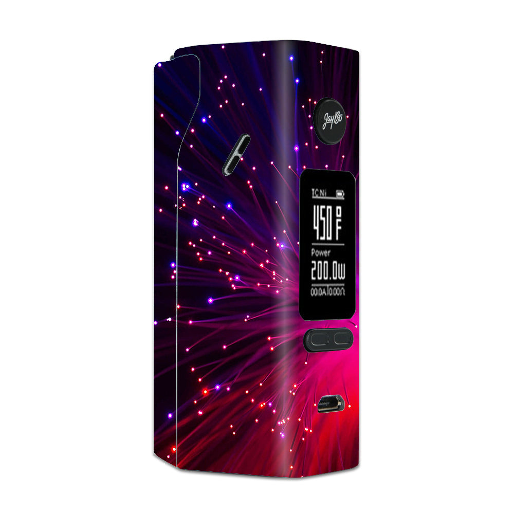  Fiber Optics Red Needles Space Wismec Reuleaux RX 2/3 combo kit Skin