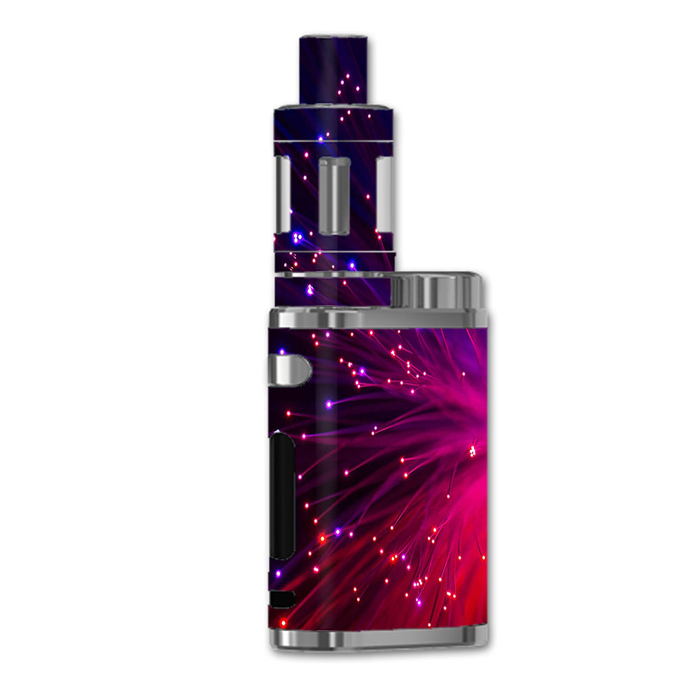 Fiber Optics Red Needles Space eLeaf iStick Pico 75W Skin