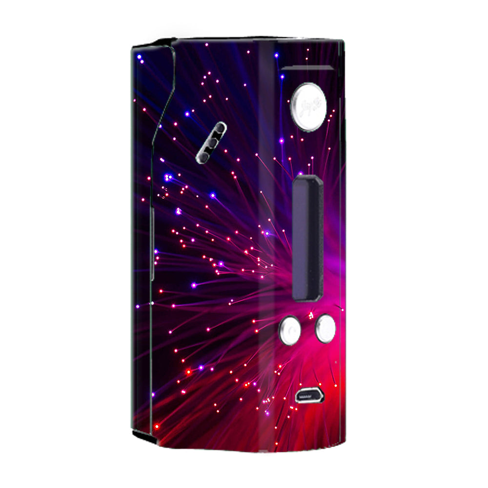  Fiber Optics Red Needles Space Wismec Reuleaux RX200  Skin