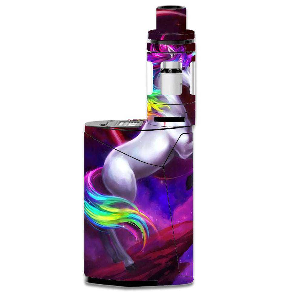 Skin Decal for Smok GX350 Kit Vape Mod / Unicorn Rainbows Space itsaskin.com Skin Decal for Smok GX350 Kit Vape Mod / Unicorn Rainbows Space itsaskin.com