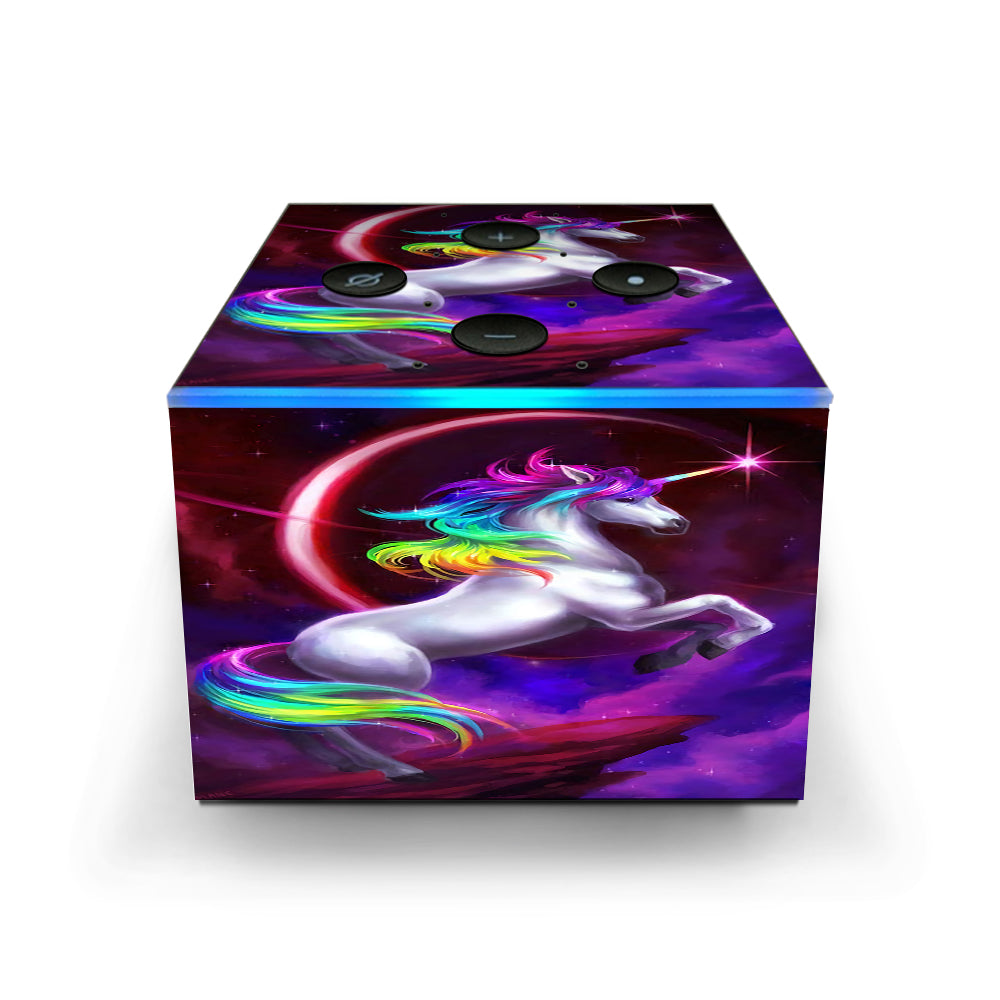  Unicorn Rainbows Space Amazon Fire TV Cube Skin