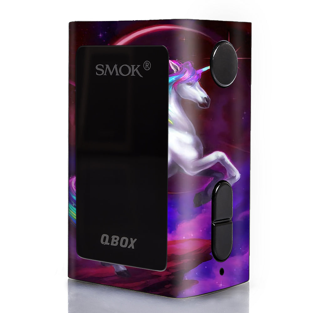  Unicorn Rainbows Space Smok Q-Box Skin