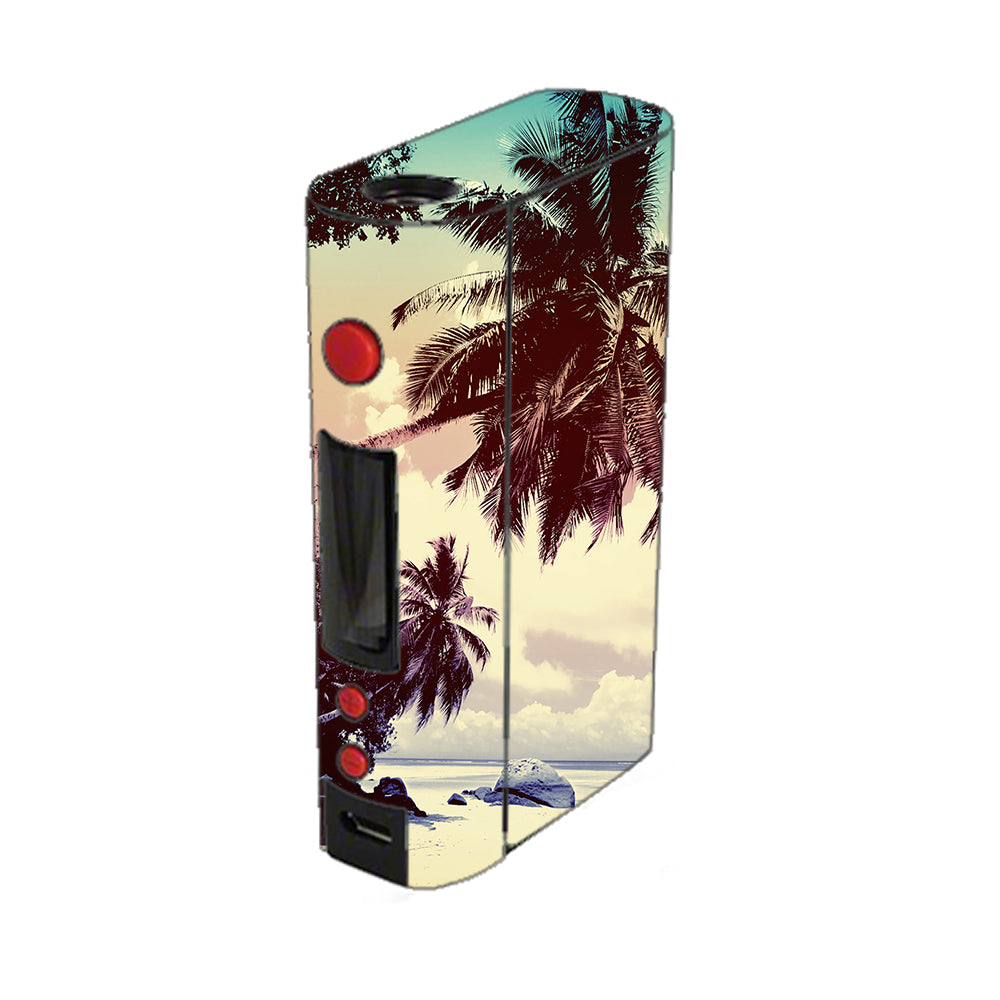 Palm Trees Vintage Beach Island Kangertech Kbox 200w Skin