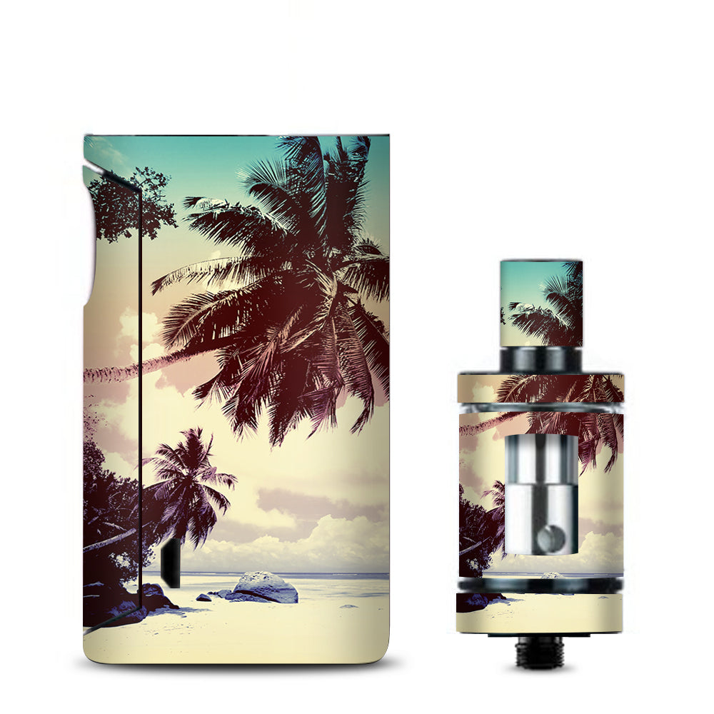  Palm Trees Vintage Beach Island Vaporesso Drizzle Fit Skin