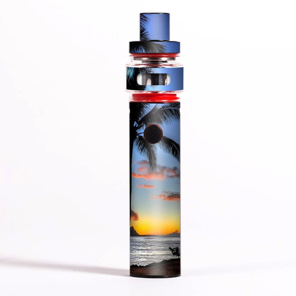  Paradise Sunset Palm Trees Smok Pen 22 Light Edition Skin