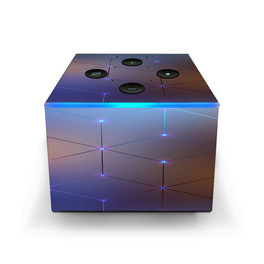  Vector Weird Digital Glass Amazon Fire TV Cube Skin