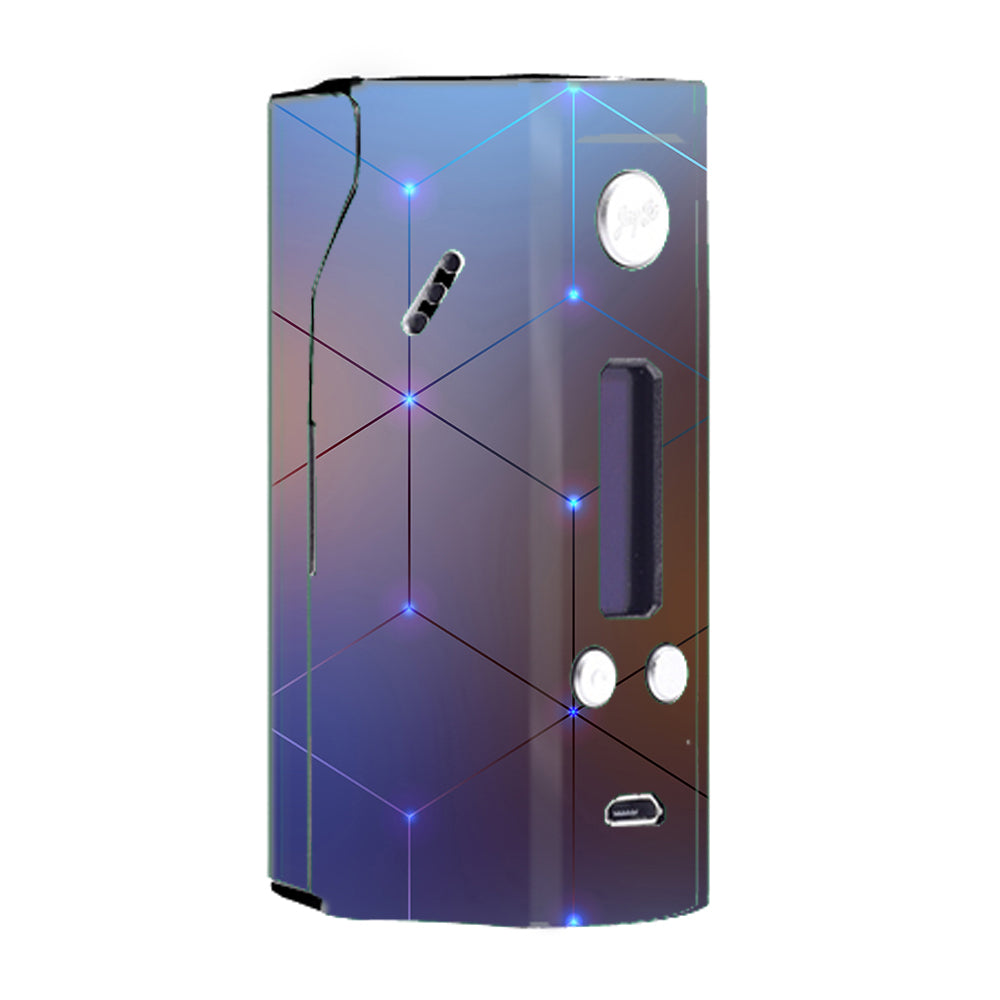  Vector Weird Digital Glass Wismec Reuleaux RX200  Skin