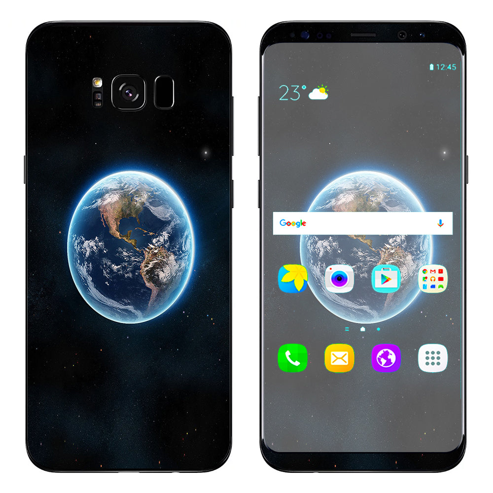  Planet Earth Outer Space Samsung Galaxy S8 Skin