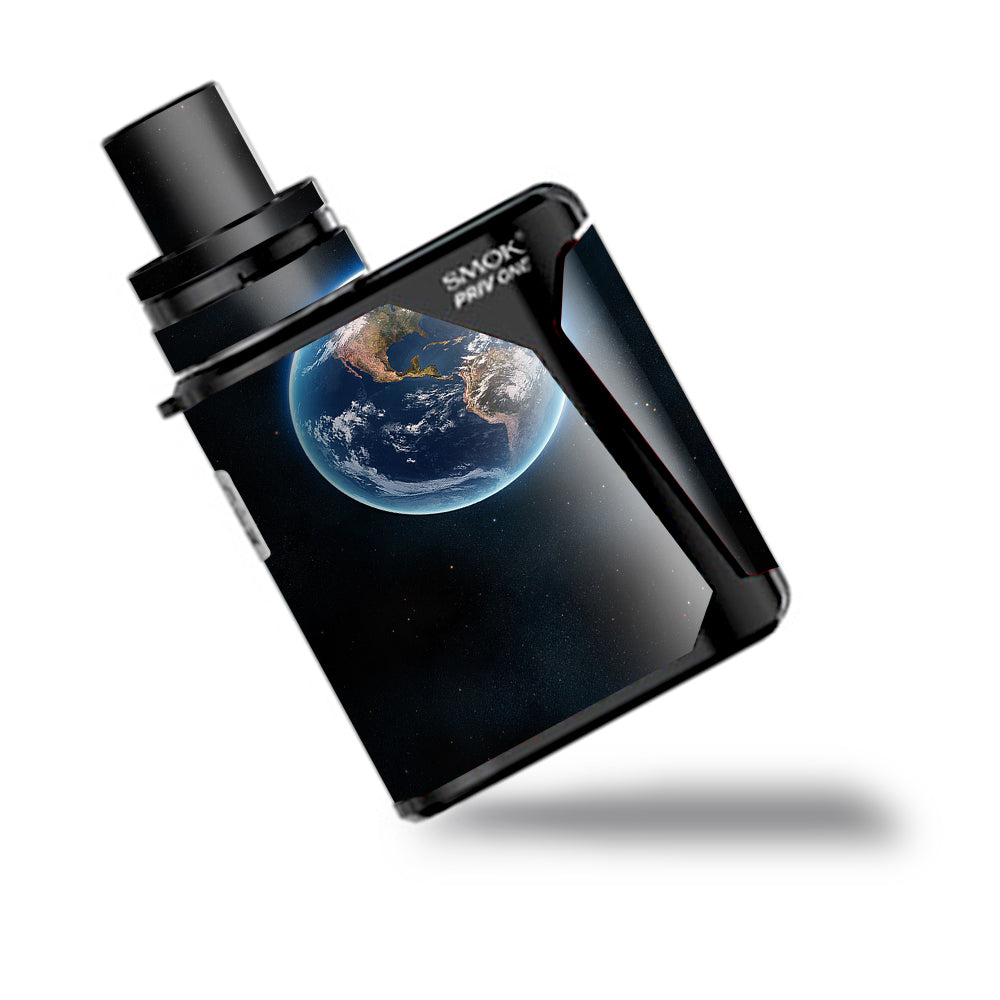  Planet Earth Outer Space Smok Priv One Skin