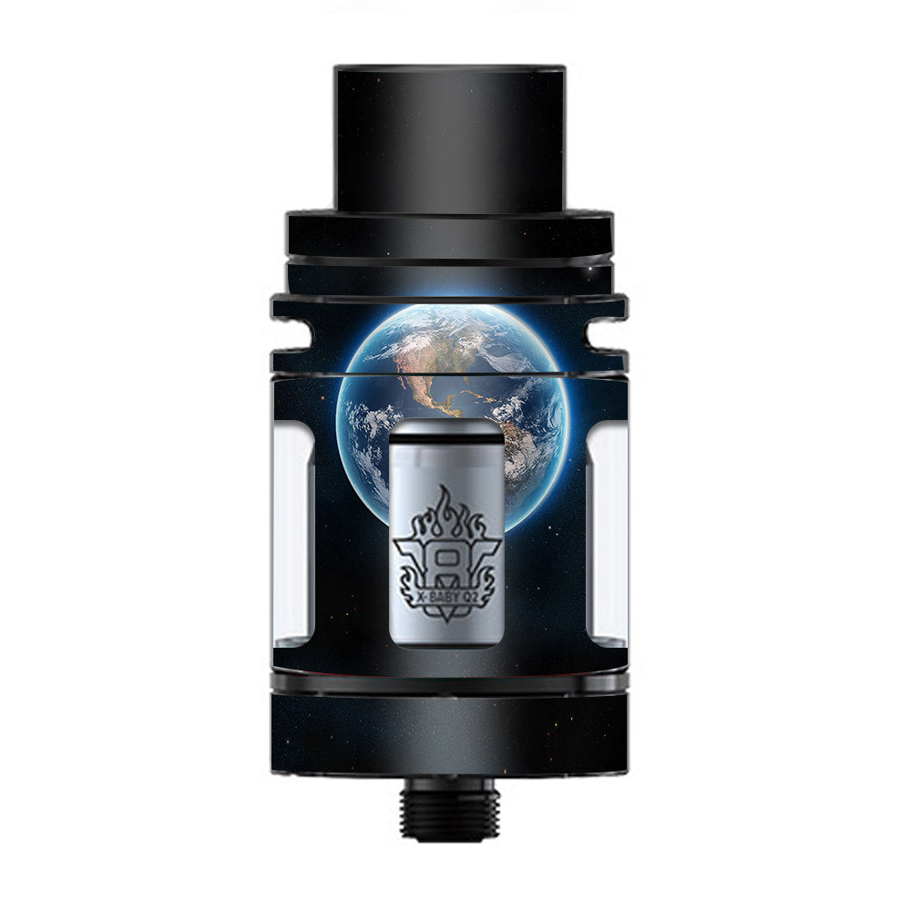  Planet Earth Outer Space TFV8 X-baby Tank Smok Skin