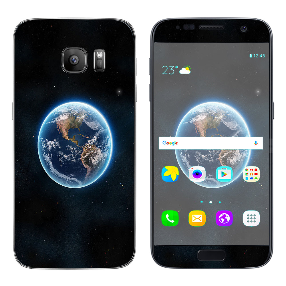  Planet Earth Outer Space Samsung Galaxy S7 Skin