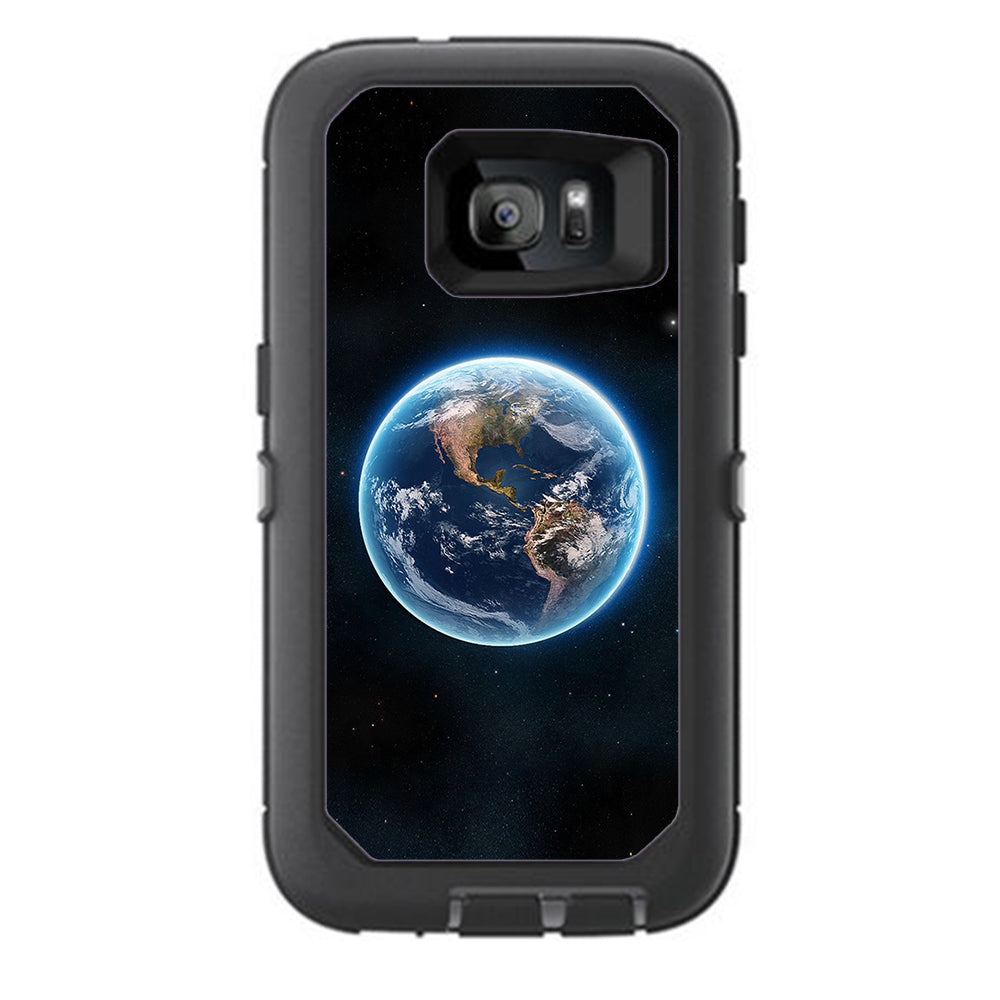  Planet Earth Outer Space Otterbox Defender Samsung Galaxy S7 Skin