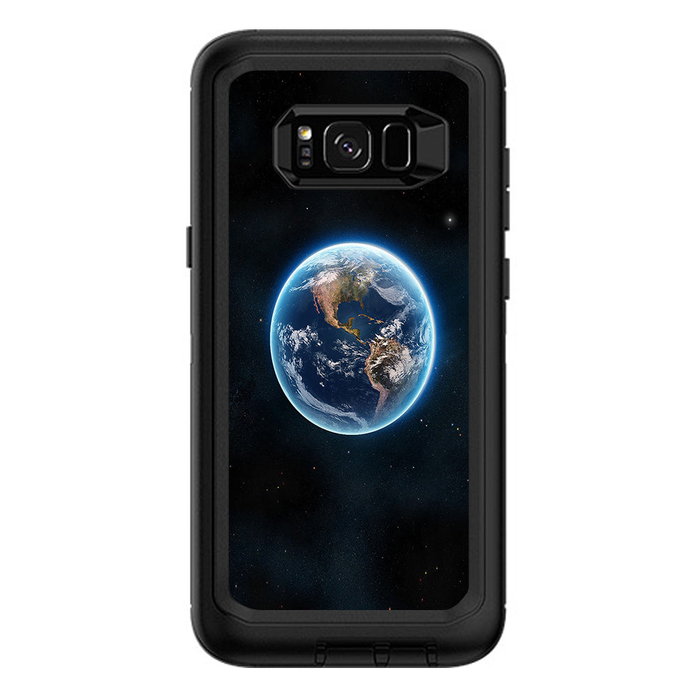  Planet Earth Outer Space Otterbox Defender Samsung Galaxy S8 Plus Skin