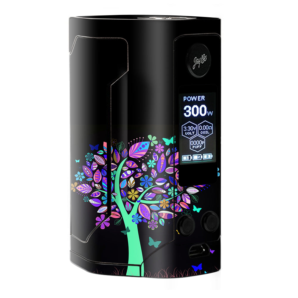  Living Tree Butterfly Colorful Wismec RX Gen 3 Skin