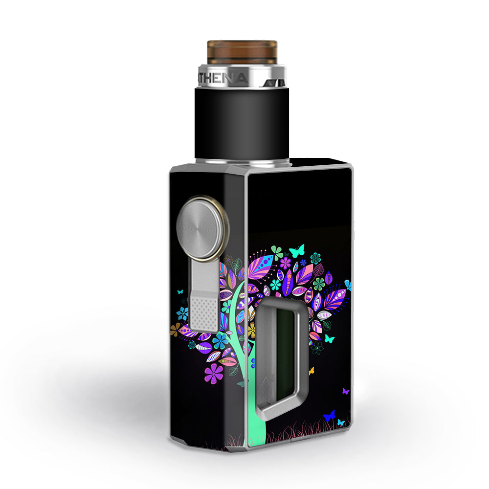  Living Tree Butterfly Colorful Geekvape Athena Squonk Skin